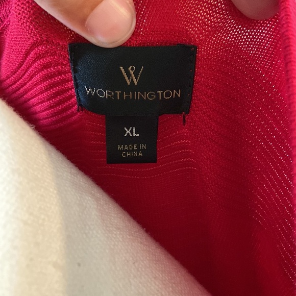 Red sweater dress. Size XL - Picture 3 of 3